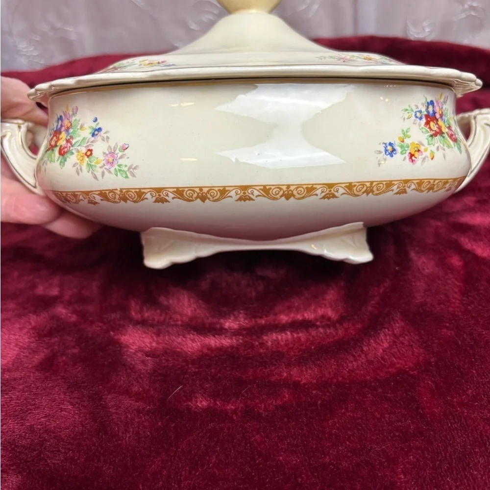 Vintage Wedgewood “Shirley” Covered Serving Dish